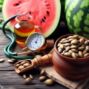 Watermelon seeds for lowering blood pressure